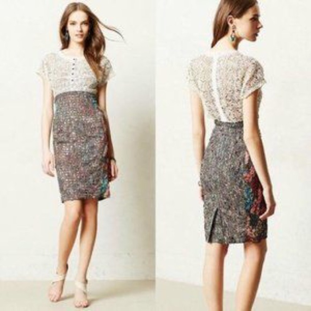Anthropologie Beguile Byron Lars Lace Study Dress